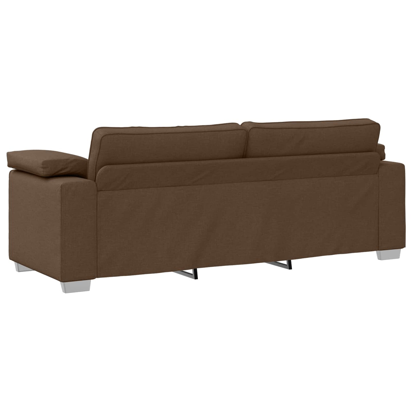 Divano 2 pcs Marrone 219 x 80 x 82 cm Tessuto | homemem39