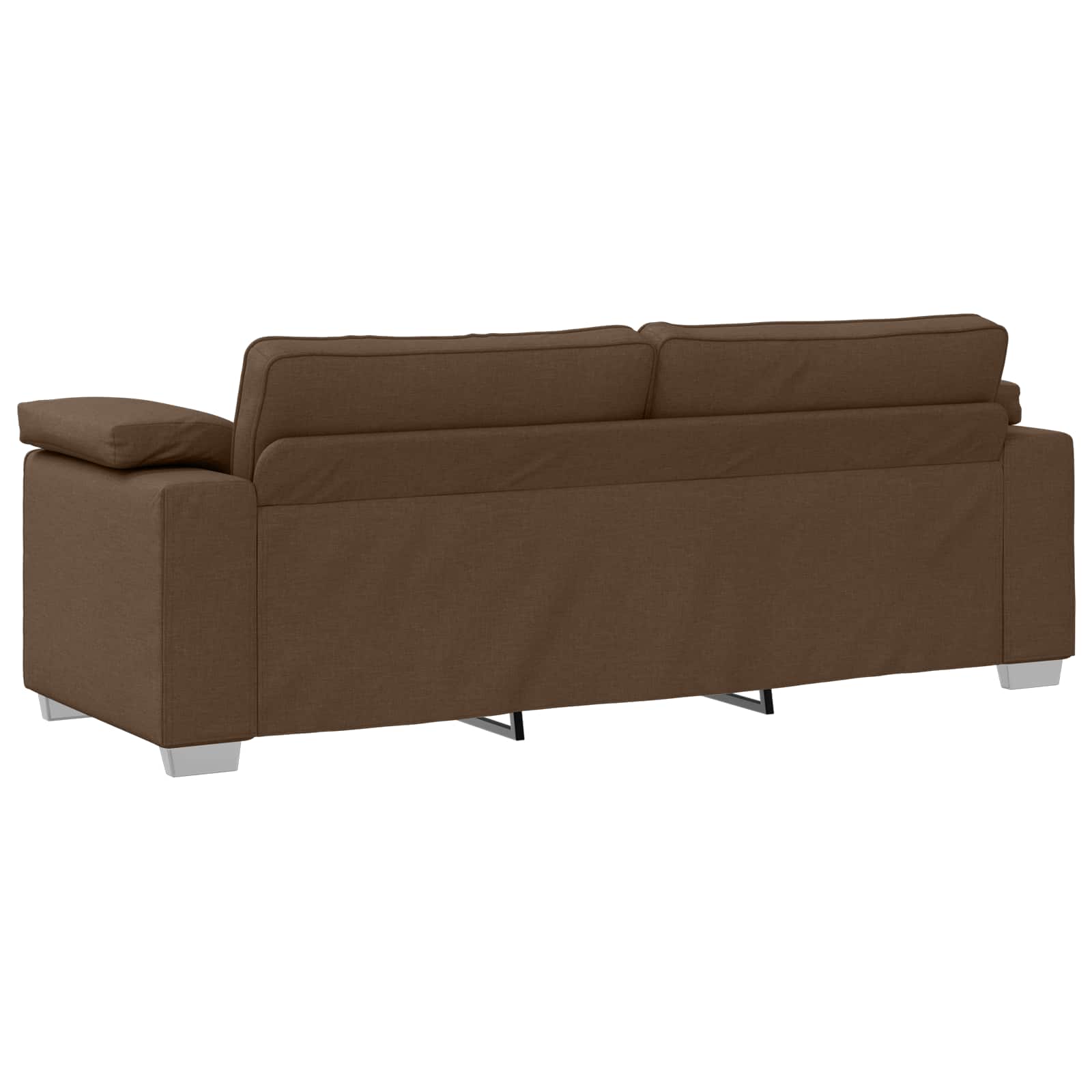 Divano 2 pcs Marrone 219 x 80 x 82 cm Tessuto | homemem39