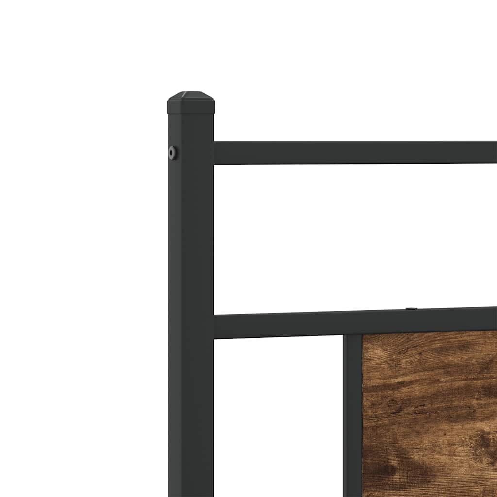 Giroletto senza Materasso Rovere Fumo 75x190 cm in Truciolato | homemem39