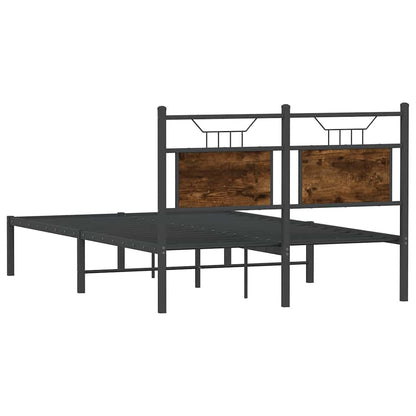 Giroletto senza Materasso Rovere Fumo 120x200 cm in Truciolato | homemem39