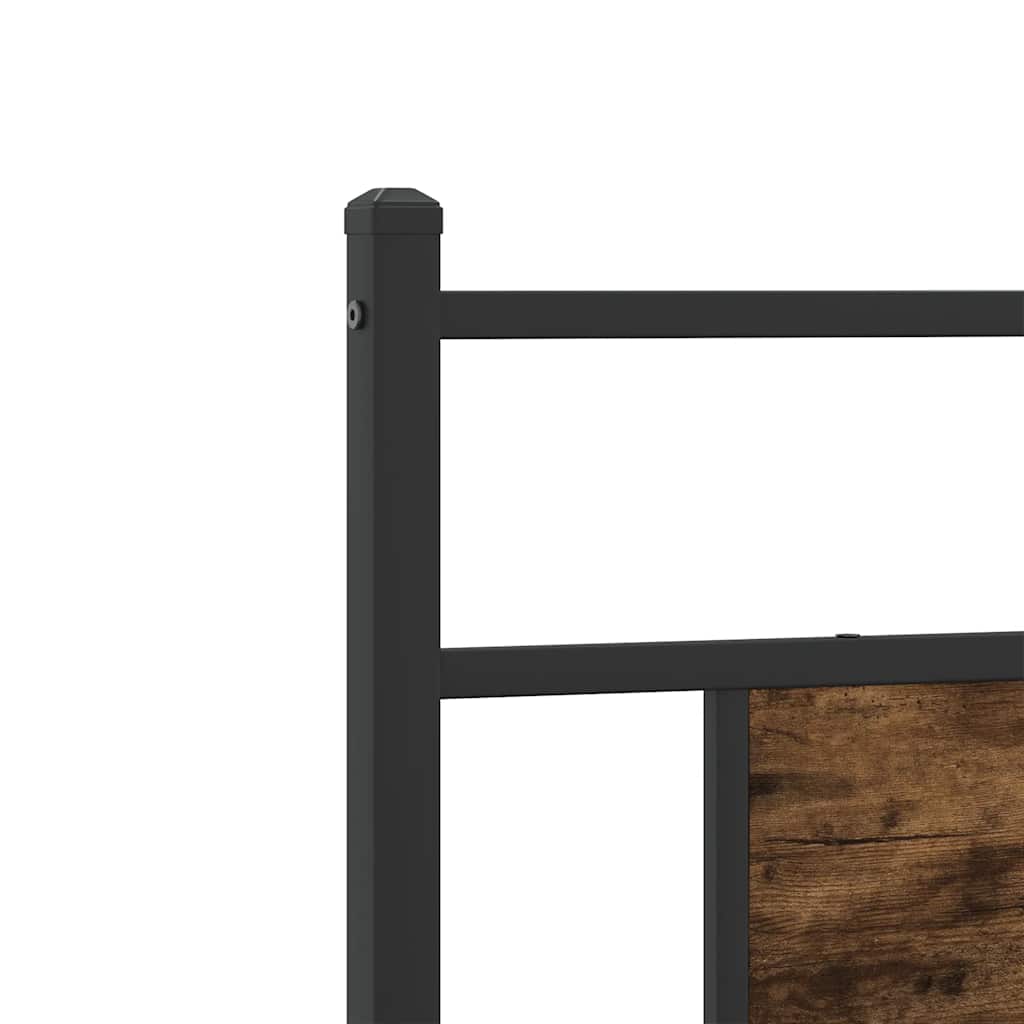 Giroletto senza Materasso Rovere Fumo 75x190 cm in Truciolato | homemem39