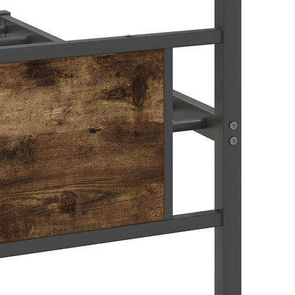 Giroletto senza Materasso Rovere Fumo 107x203 cm in Truciolato | homemem39