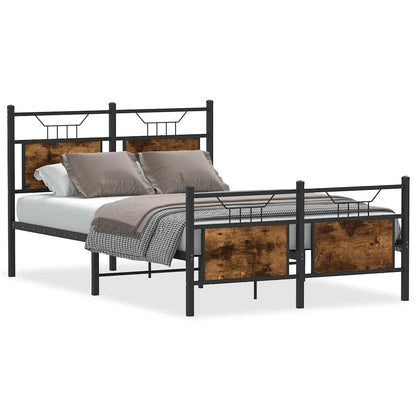 Giroletto senza Materasso Rovere Fumo 120x190 cm in Truciolato | homemem39