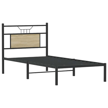 Giroletto senza Materasso Rovere Sonoma 75x190 cm in Truciolato | homemem39