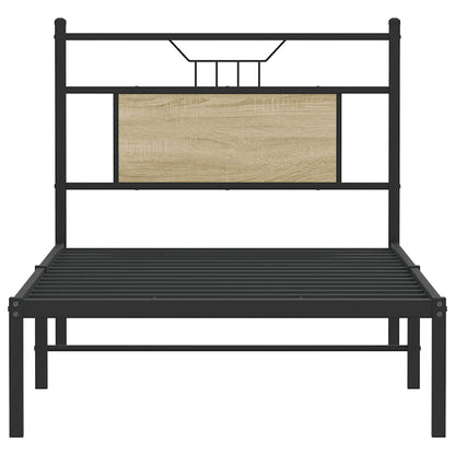 Giroletto senza Materasso Rovere Sonoma 75x190 cm in Truciolato | homemem39