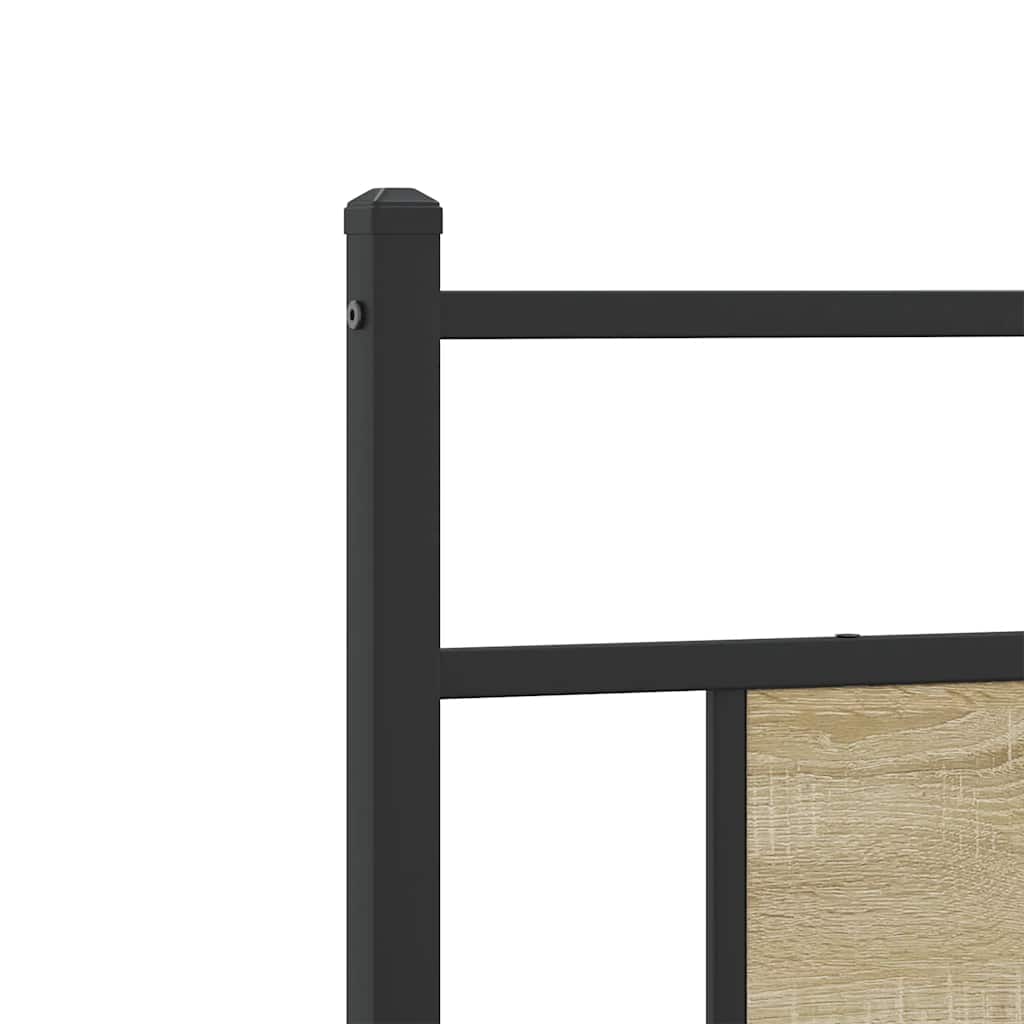 Giroletto senza Materasso Rovere Sonoma 75x190 cm in Truciolato | homemem39