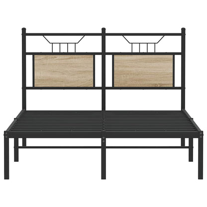 Giroletto senza Materasso Rovere Sonoma 120x200cm in Truciolato | homemem39