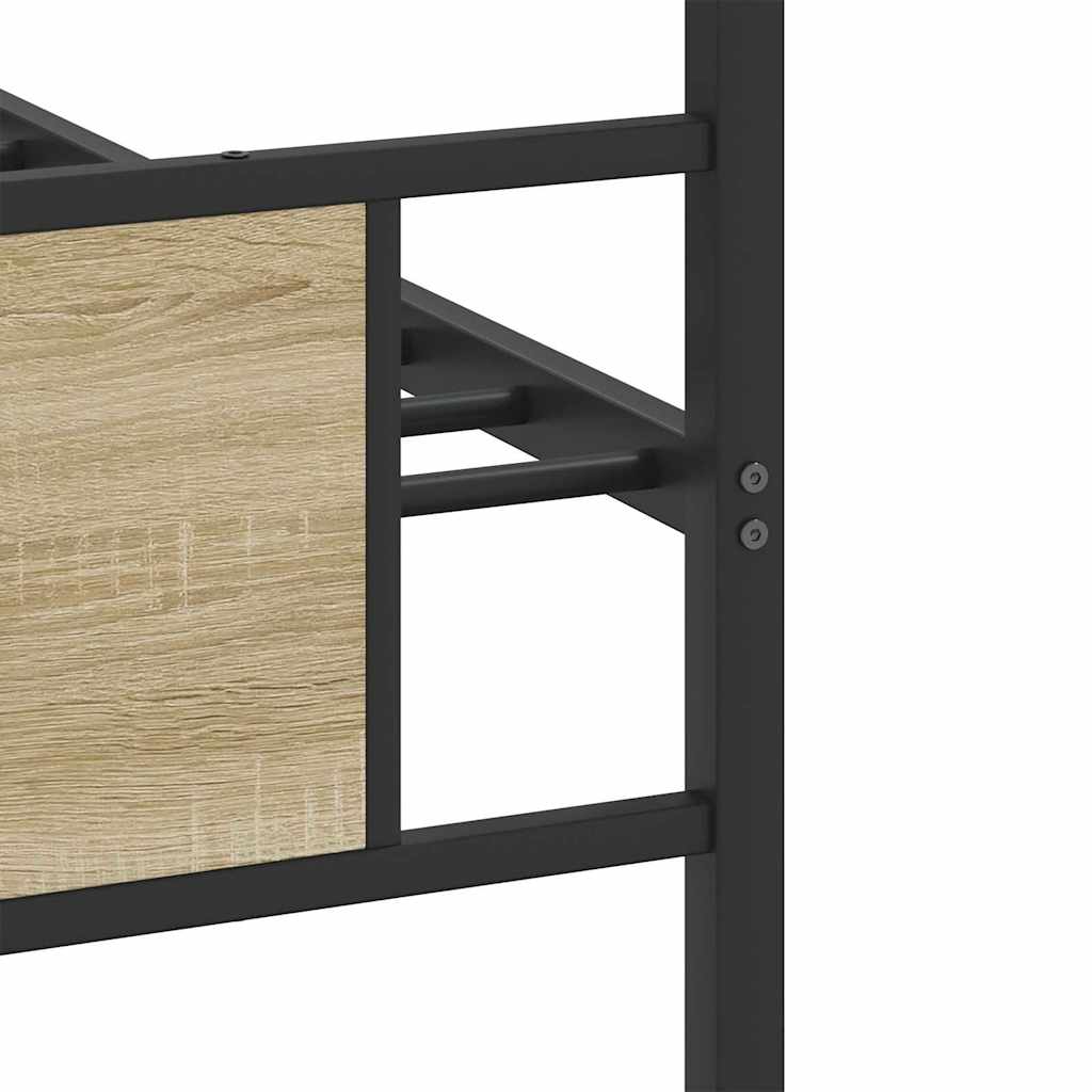 Giroletto senza Materasso Rovere Sonoma 75x190 cm in Truciolato | homemem39