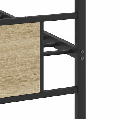 Giroletto senza Materasso Rovere Sonoma 80x200 cm in Truciolato | homemem39