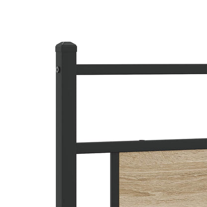 Testiera di Ricambio Rovere Sonoma 160 cm Legno Multistrato