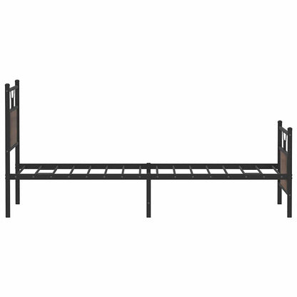 Giroletto senza Materasso Rovere Marrone 75x190cm in Truciolato | homemem39
