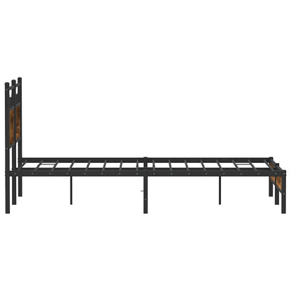 Giroletto senza Materasso Rovere Fumo 120x200 cm in Truciolato | homemem39