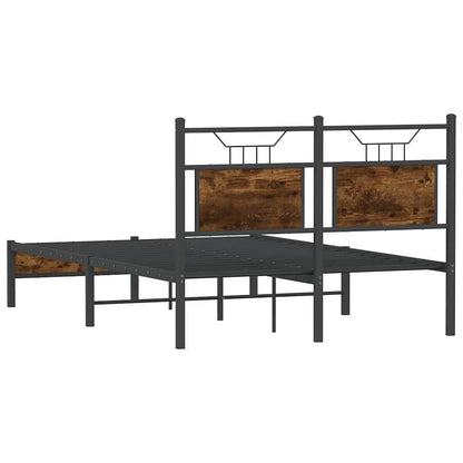 Giroletto senza Materasso Rovere Fumo 120x200 cm in Truciolato | homemem39