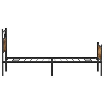 Giroletto senza Materasso Rovere Fumo 75x190 cm in Truciolato | homemem39