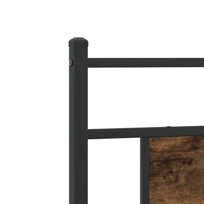 Giroletto senza Materasso Rovere Fumo 90x200 cm in Truciolato - homemem39