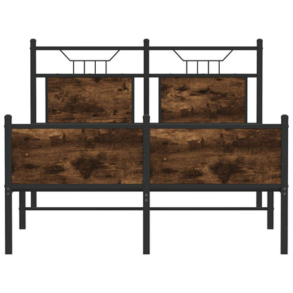 Giroletto senza Materasso Rovere Fumo 120x200 cm in Truciolato | homemem39