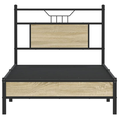 Giroletto senza Materasso Rovere Sonoma 75x190 cm in Truciolato | homemem39