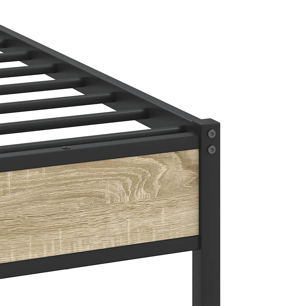 Giroletto senza Materasso Rovere Sonoma 80x200 cm in Truciolato | homemem39