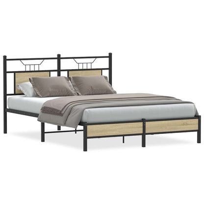 Giroletto senza Materasso Rovere Sonoma 140x190cm in Truciolato | homemem39