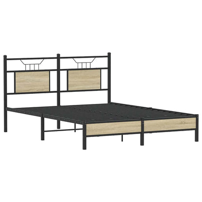 Giroletto senza Materasso Rovere Sonoma 140x190cm in Truciolato | homemem39