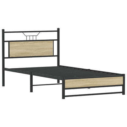 Giroletto senza Materasso Rovere Sonoma 107x203cm in Truciolato | homemem39