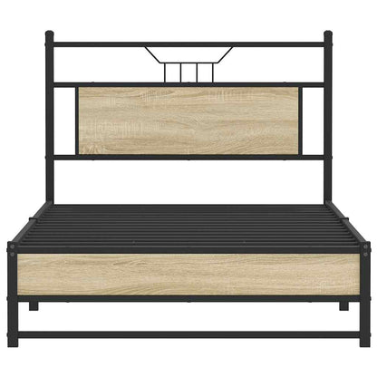 Giroletto senza Materasso Rovere Sonoma 107x203cm in Truciolato | homemem39