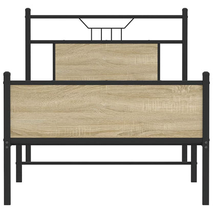 Giroletto senza Materasso Rovere Sonoma 75x190 cm in Truciolato | homemem39