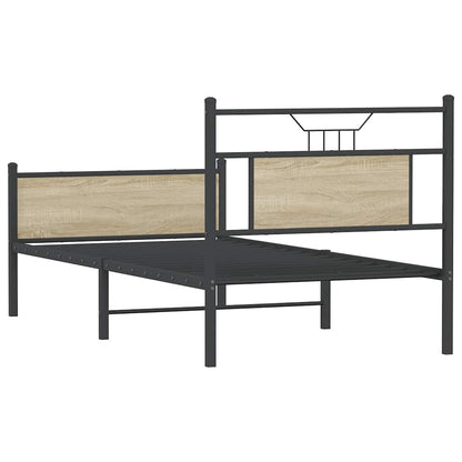 Giroletto senza Materasso Rovere Sonoma 75x190 cm in Truciolato | homemem39