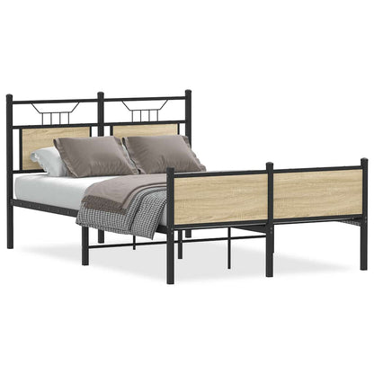 Giroletto senza Materasso Rovere Sonoma 120x190cm in Truciolato | homemem39