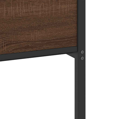 Giroletto senza Materasso Rovere Marrone 80x200cm in Truciolato - homemem39