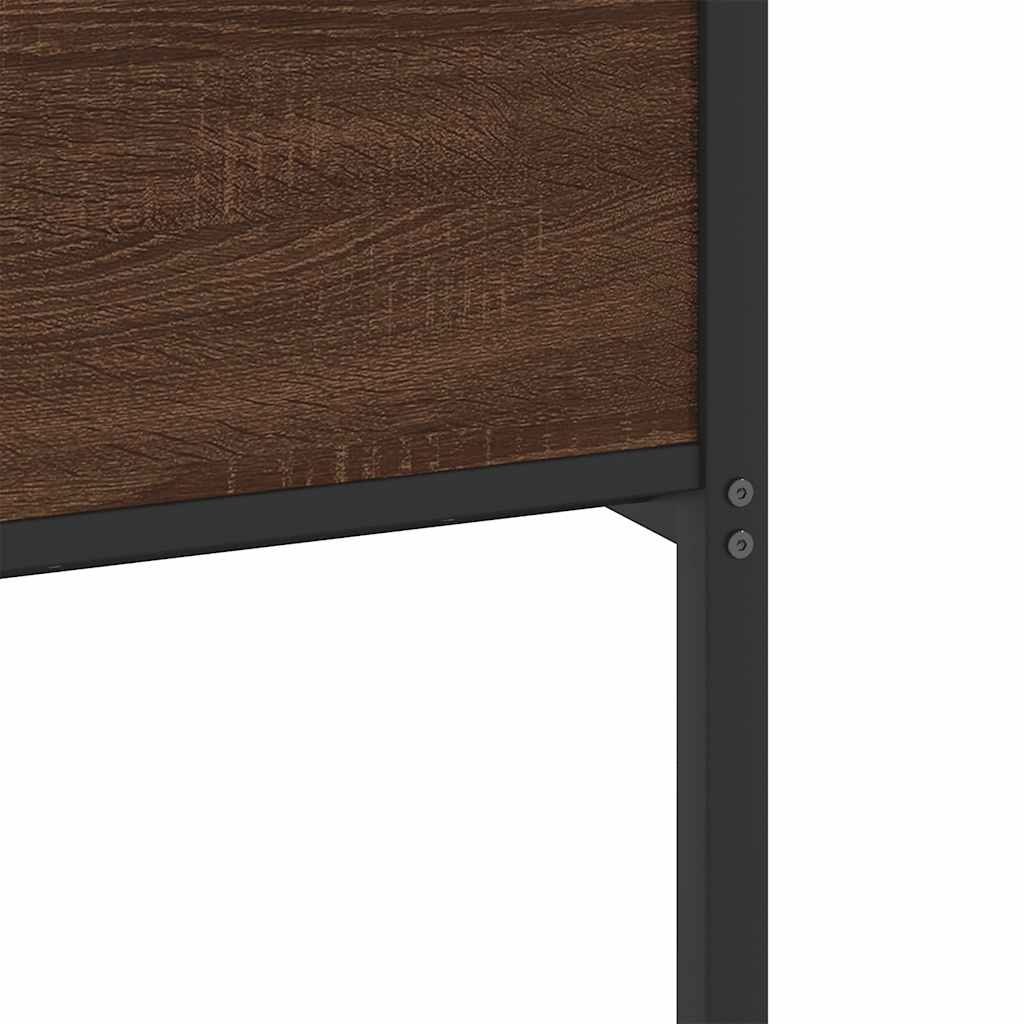 Giroletto senza Materasso Rovere Marrone 150x200 cm Truciolato | homemem39