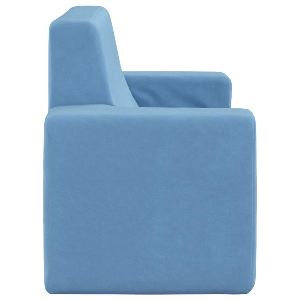 Divano per Bambini a 2 Posti in Morbido Peluche