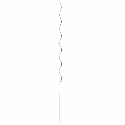 Sostegni a spirale per piante 20 pcs Argento 150 cm