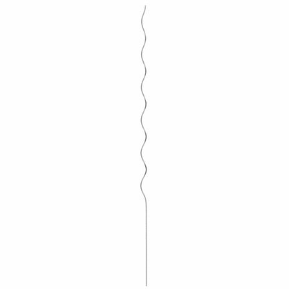 Sostegni a spirale per piante 20 pcs Argento 150 cm