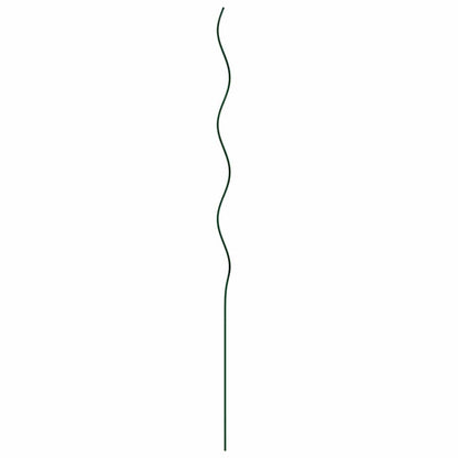 Sostegni a spirale per piante 5 pcs Verde 110 cm