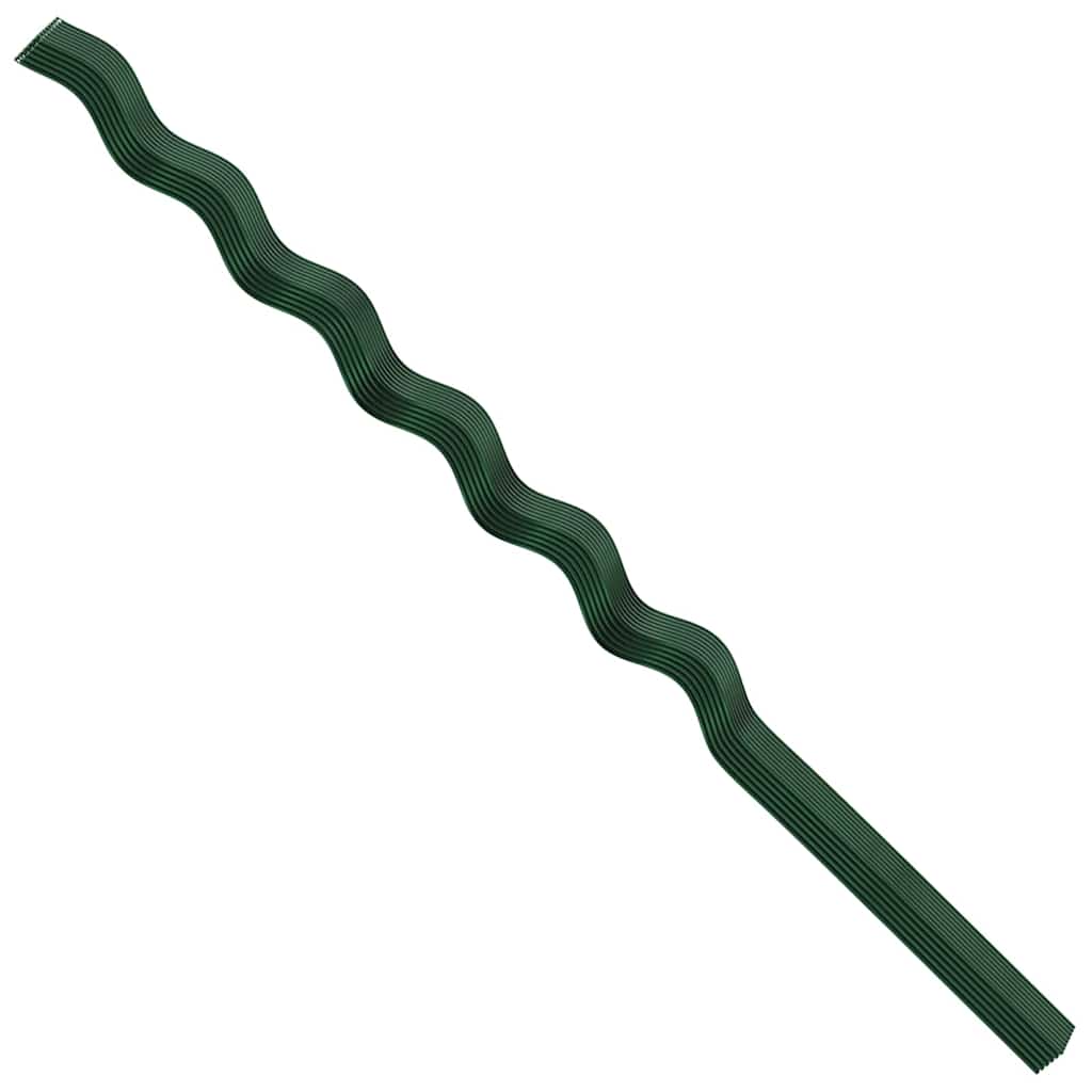 Supporto per piante 50 pcs Verde 150 x 0,6 x 0,6 cm Acciaio | homemem39