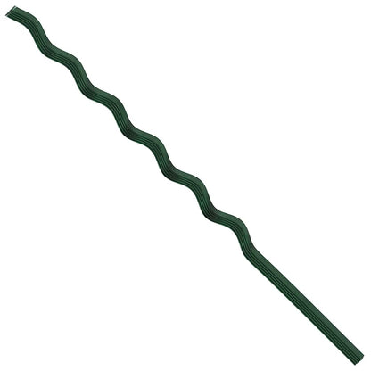 Supporto per piante 20 pcs Verde 150 x 0,6 x 0,6 cm Acciaio | homemem39