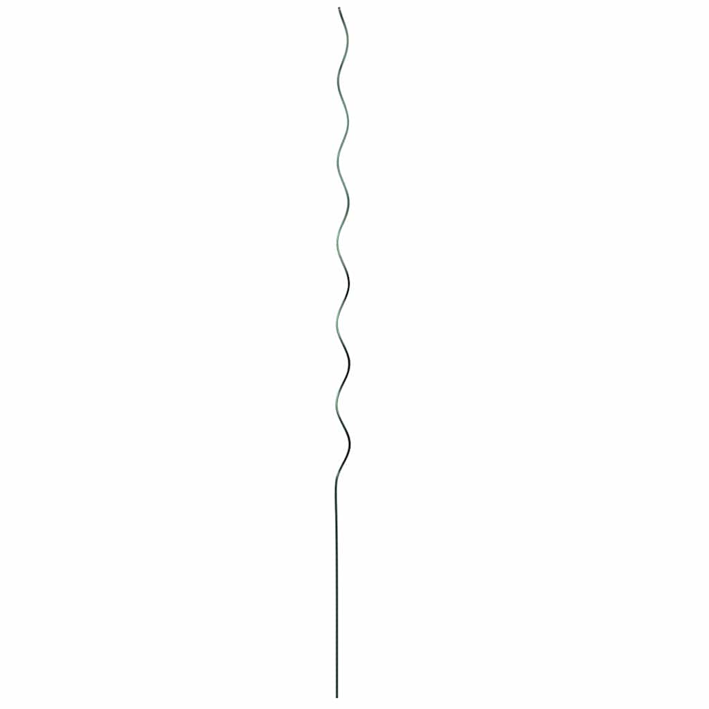 Sostegni a spirale per piante 5 pcs Verde 150 cm
