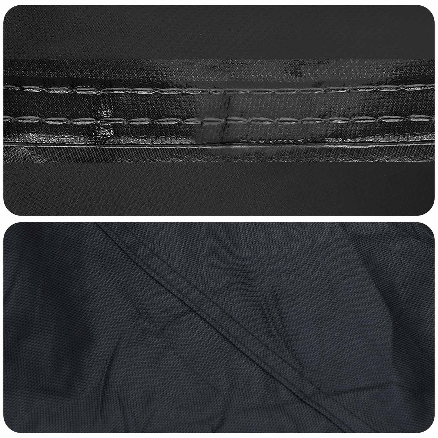 Copertura per mobili Nero 220 x 220 x 80 cm Tessuto Oxford 600D