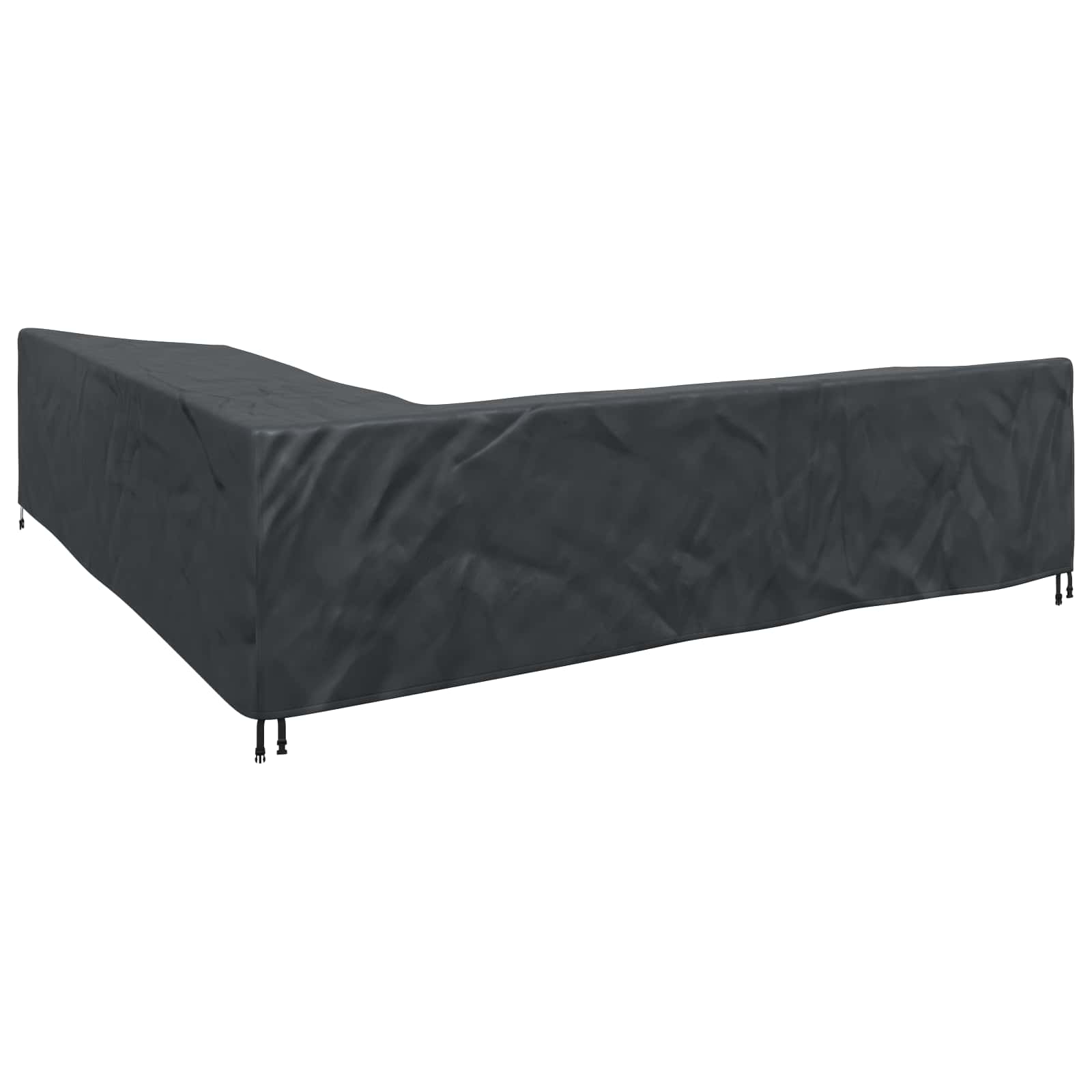 Copertura per mobili Nero 325 x 325 x 80 cm Tessuto Oxford 420D | homemem39