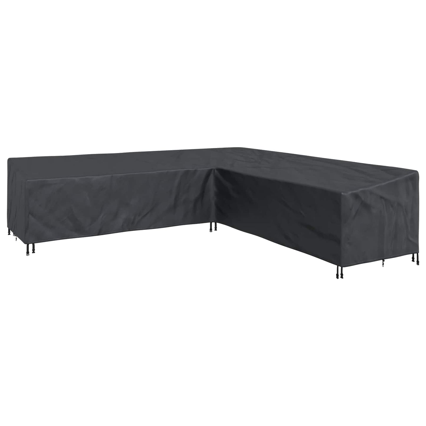 Copertura per mobili Nero 325 x 325 x 80 cm Tessuto Oxford 600D | homemem39