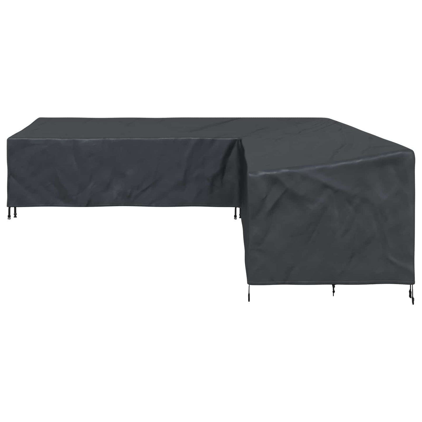 Copertura per mobili Nero 325 x 325 x 80 cm Tessuto Oxford 600D | homemem39