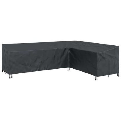 Copertura per mobili Nero 286 x 222 x 80 cm Tessuto Oxford 210D | homemem39