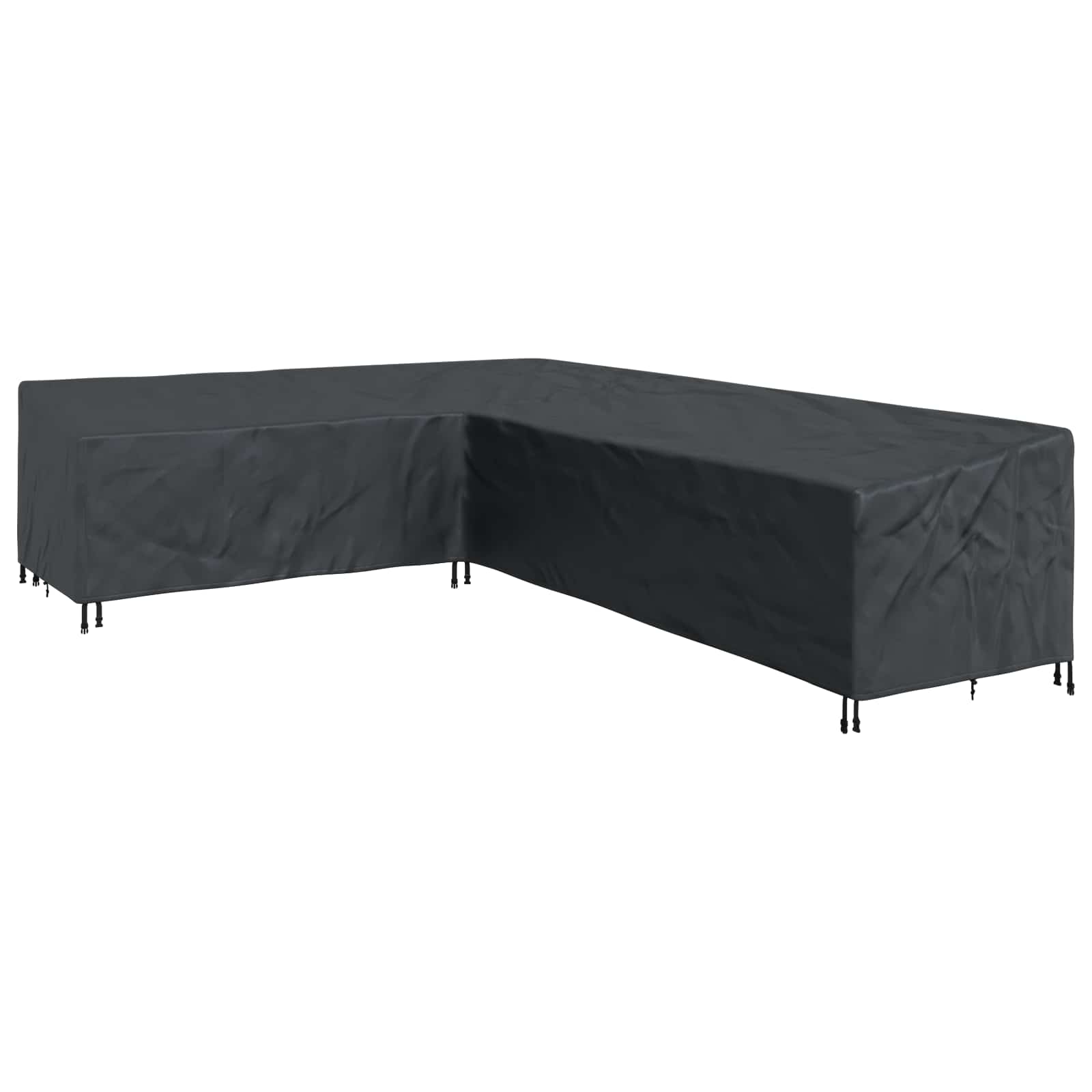 Copertura per mobili Nero 355 x 275 x 80 cm Tessuto Oxford 210D | homemem39
