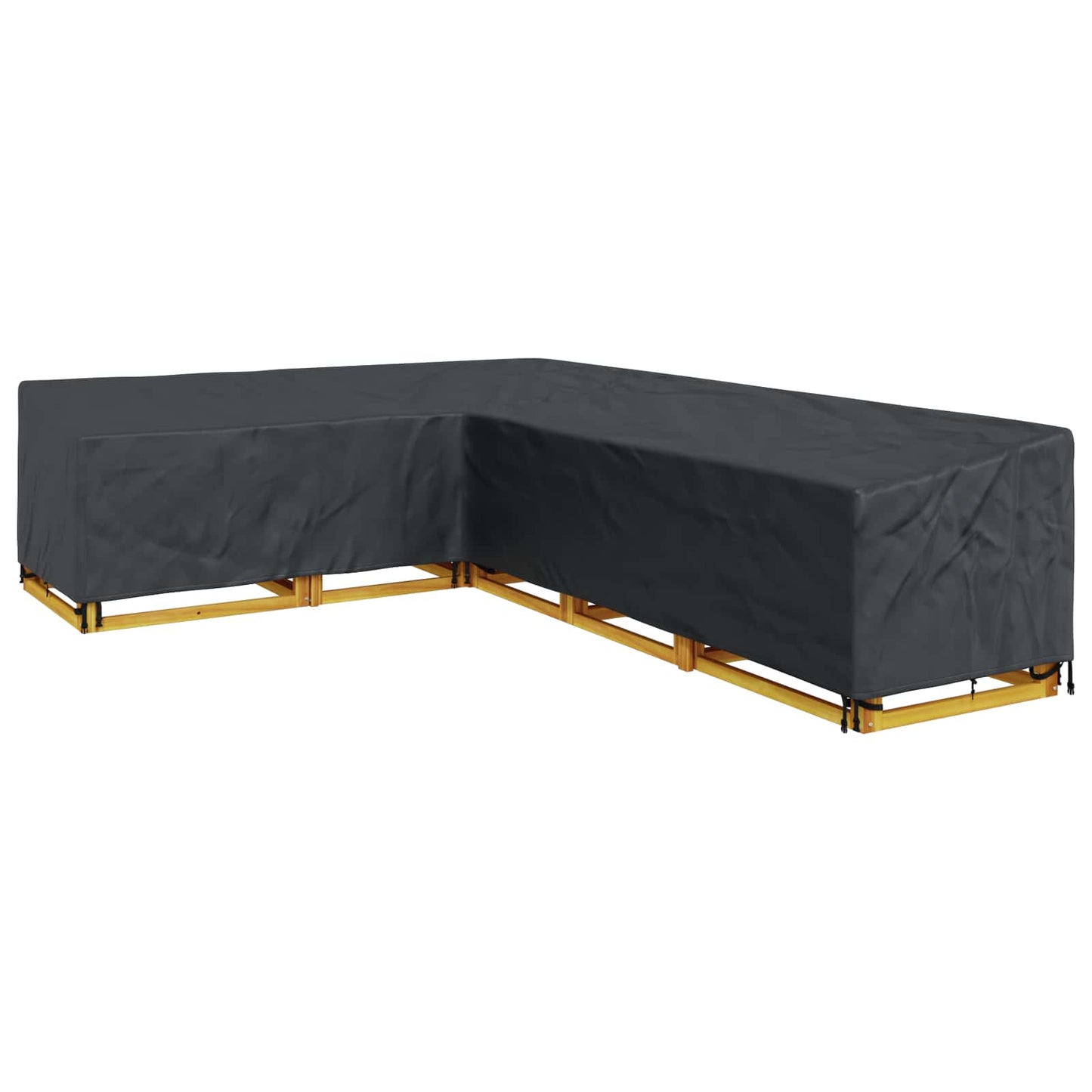 Copertura per mobili Nero 355 x 275 x 80 cm Tessuto Oxford 420D | homemem39