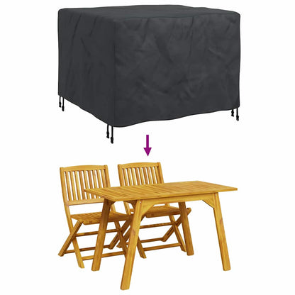 Copertura per mobili da esterno Nero 113 x 113 x 73 cm 420D