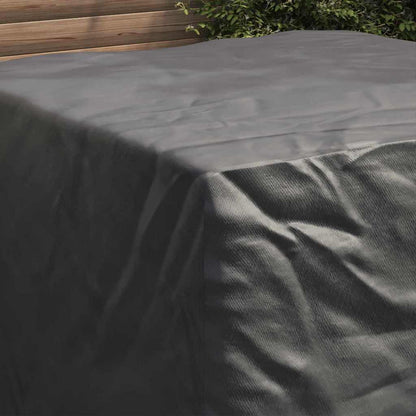 Copertura per mobili Nero 125 x 125 x 74 cm tessuto Oxford 420D | homemem39