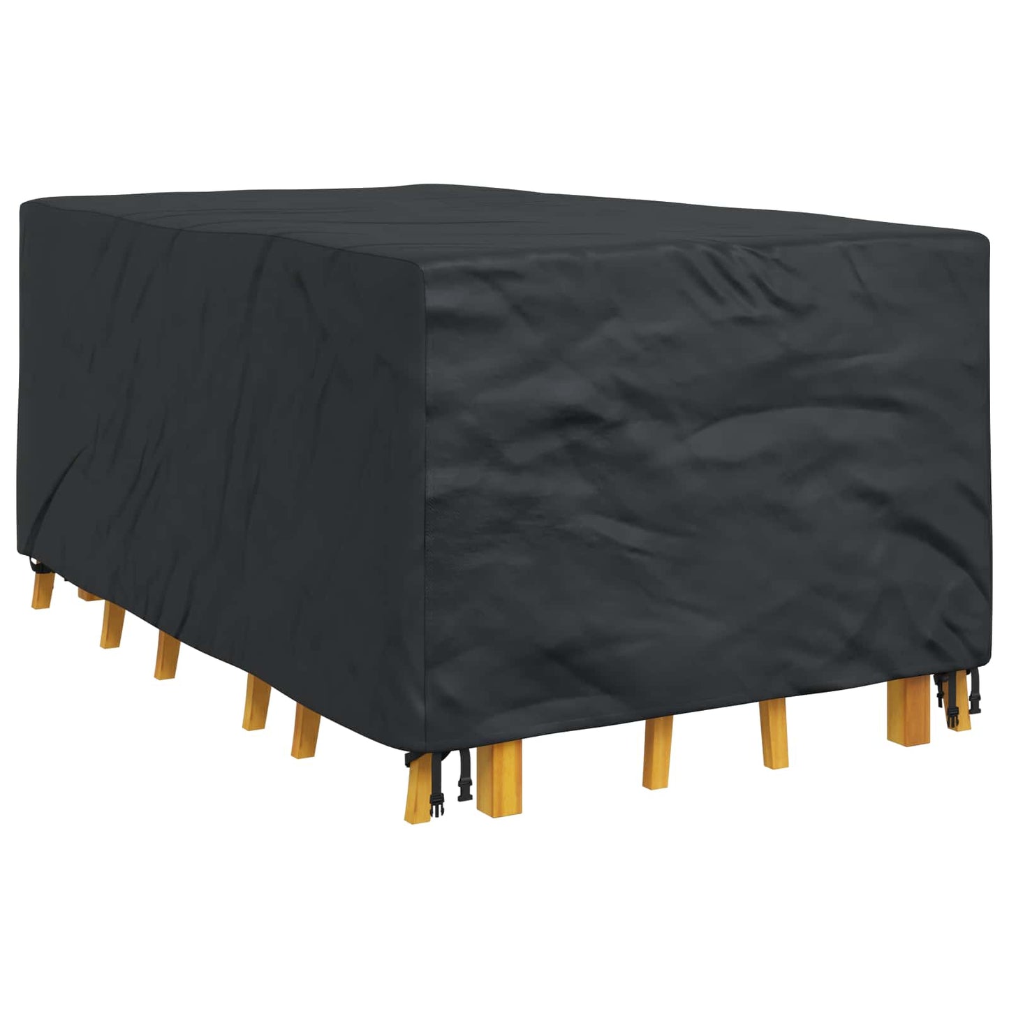 Copertura per mobili Tinta unita Nero 143 x 225 x 90 cm 210D | homemem39