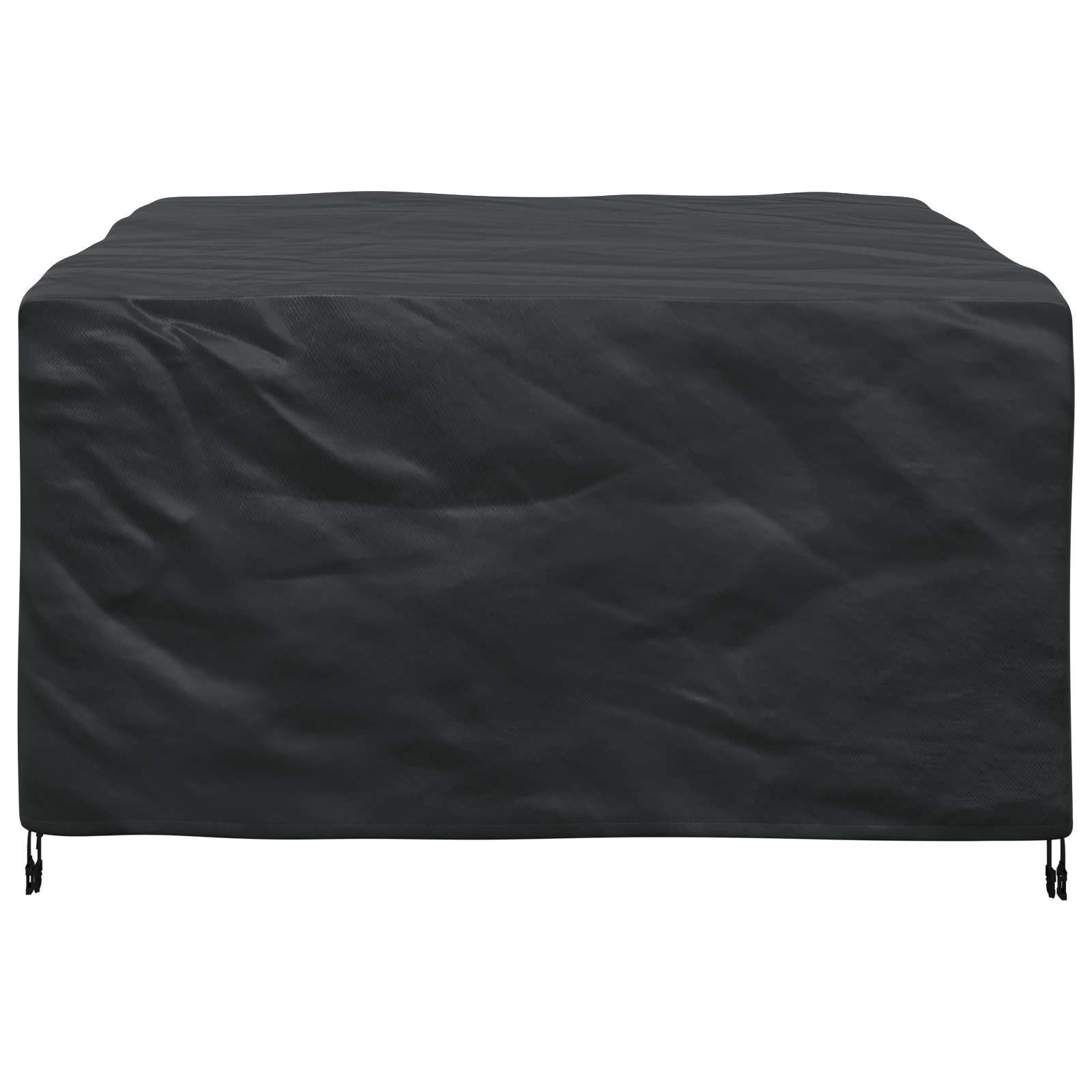 Copertura per mobili Tinta unita Nero 150 x 150 x 75 cm 210D | homemem39