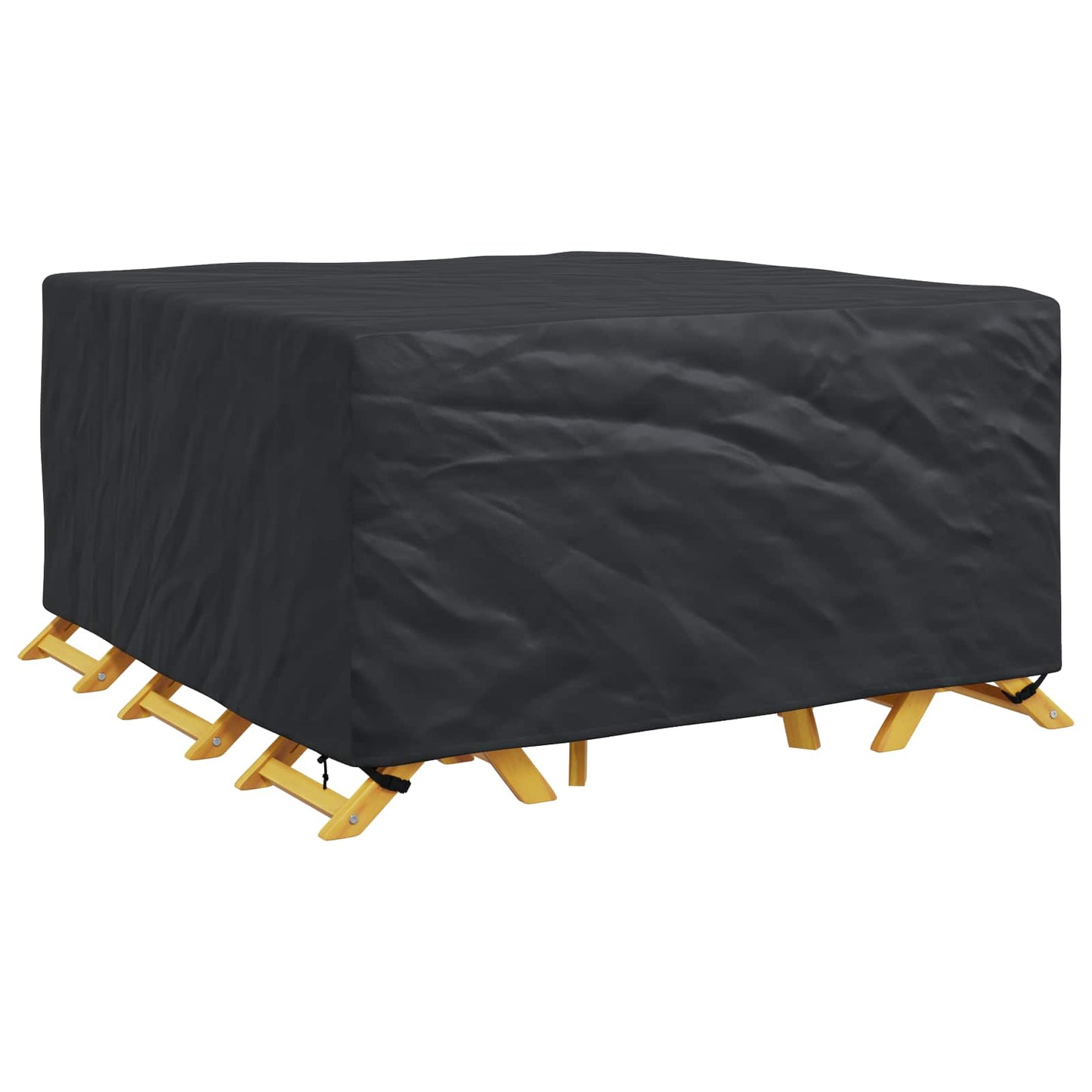 Copertura per mobili Tinta unita Nero 180 x 190 x 85 cm 420D | homemem39